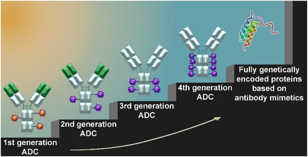 Рисунок. Эволюция лекарственных средств на основе антител. Источник: Biochemical and Biophysical Research Communications